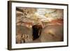 Great Hall of Bulls at Caves of Lascaux-null-Framed Photographic Print