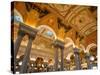 Great Hall of Jefferson Building, Library of Congress, Washington DC, USA-Scott T. Smith-Stretched Canvas