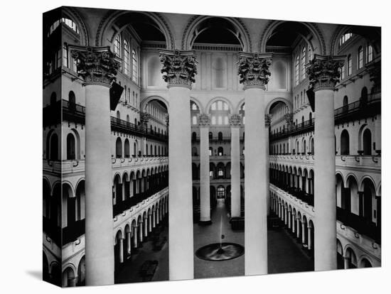 Great Hall of National Building Museum-null-Stretched Canvas