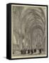 Great Hall of the New Law Courts-Henry William Brewer-Framed Stretched Canvas