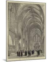 Great Hall of the New Law Courts-Henry William Brewer-Mounted Giclee Print