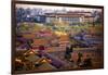 Great Hall of the People, Red Pavilion, Forbidden City, Beijing, China-William Perry-Framed Photographic Print