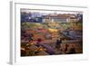 Great Hall of the People, Red Pavilion, Forbidden City, Beijing, China-William Perry-Framed Photographic Print