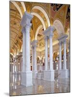 Great Hall, second floor, north. Library of Congress Thomas Jefferson Building, Washington, D.C.-Carol Highsmith-Mounted Art Print