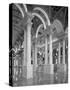 Great Hall, second floor, north. Library of Congress Thomas Jefferson Building, Washington, D.C. --Carol Highsmith-Stretched Canvas