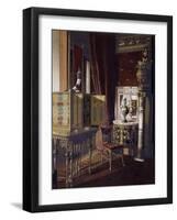 Great Hall, Van Der Bilt Hotel in New York, Bedroom, Ca 1840, Color, 19th Century, Usa-null-Framed Giclee Print