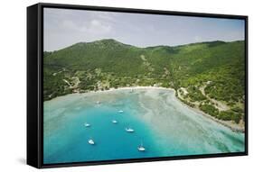 Great Harbour at Jost Van Dyke Island-Macduff Everton-Framed Stretched Canvas