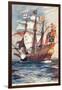 Great Harry, British Galleon, 1514-null-Framed Art Print