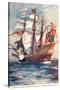 Great Harry, British Galleon, 1514-null-Stretched Canvas