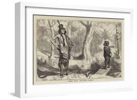 Great Hawk and Small Mormon-Arthur Boyd Houghton-Framed Giclee Print