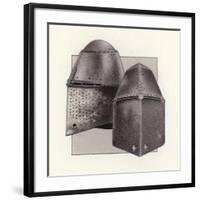 Great Helms - Helmets Used for Jousting-Pat Nicolle-Framed Giclee Print