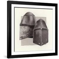 Great Helms - Helmets Used for Jousting-Pat Nicolle-Framed Giclee Print
