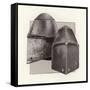 Great Helms - Helmets Used for Jousting-Pat Nicolle-Framed Stretched Canvas