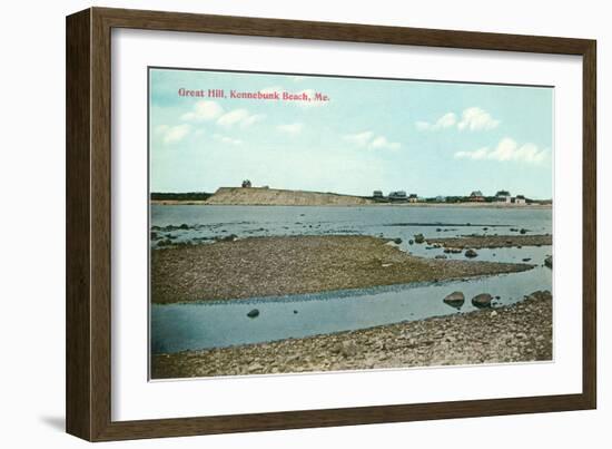 Great Hill, Kennebunk Beach, Maine-null-Framed Art Print