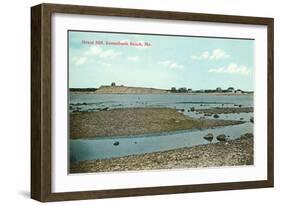 Great Hill, Kennebunk Beach, Maine-null-Framed Art Print