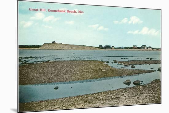 Great Hill, Kennebunk Beach, Maine-null-Mounted Premium Giclee Print