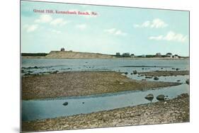 Great Hill, Kennebunk Beach, Maine-null-Mounted Premium Giclee Print