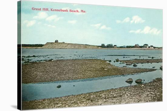 Great Hill, Kennebunk Beach, Maine-null-Stretched Canvas