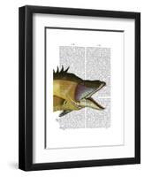 Great Hog Fish-Fab Funky-Framed Art Print