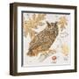 Great Horned Owl-Chad Barrett-Framed Art Print