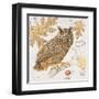 Great Horned Owl-Chad Barrett-Framed Art Print