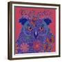 Great Horned Owl-Denny Driver-Framed Giclee Print