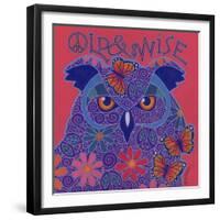 Great Horned Owl-Denny Driver-Framed Giclee Print