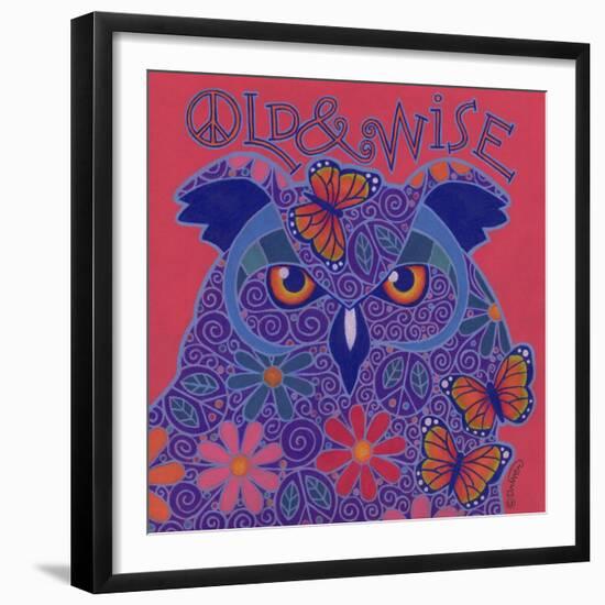 Great Horned Owl-Denny Driver-Framed Giclee Print