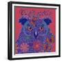 Great Horned Owl-Denny Driver-Framed Giclee Print