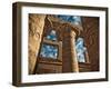 Great Hypostyle Hall at Karnak Temple, Egypt-Clive Nolan-Framed Photographic Print