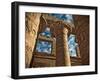 Great Hypostyle Hall at Karnak Temple, Egypt-Clive Nolan-Framed Photographic Print