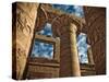 Great Hypostyle Hall at Karnak Temple, Egypt-Clive Nolan-Stretched Canvas