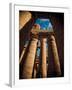 Great Hypostyle Hall at Karnak Temple, Egypt-Clive Nolan-Framed Photographic Print