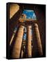 Great Hypostyle Hall at Karnak Temple, Egypt-Clive Nolan-Framed Stretched Canvas