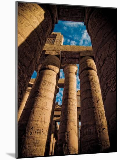 Great Hypostyle Hall at Karnak Temple, Egypt-Clive Nolan-Mounted Photographic Print