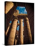 Great Hypostyle Hall at Karnak Temple, Egypt-Clive Nolan-Stretched Canvas