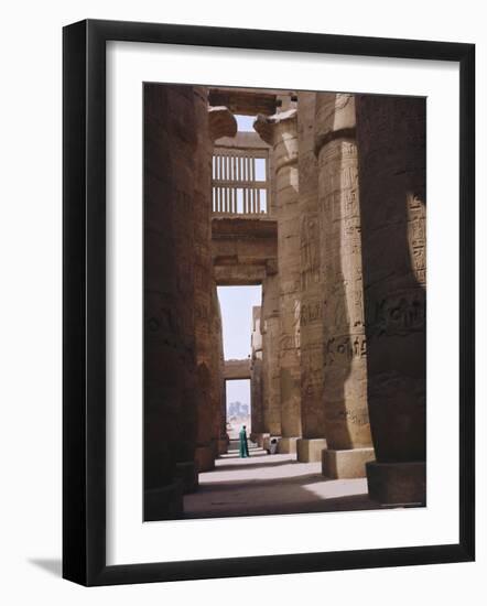 Great Hypostyle Hall, Karnak Temple, Luxor, Egypt-Richard Ashworth-Framed Photographic Print