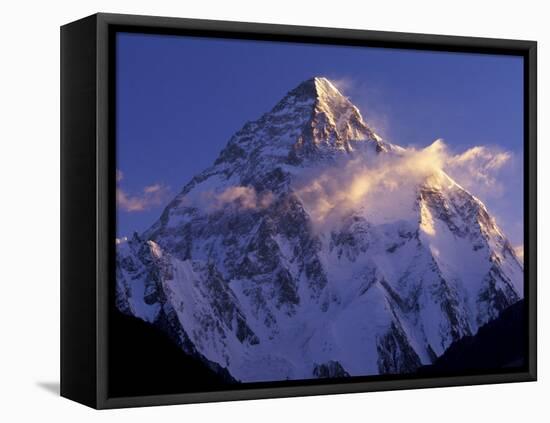 Great Karakoram Range, Himalayas, Pakistan-Gavriel Jecan-Framed Stretched Canvas