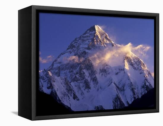 Great Karakoram Range, Himalayas, Pakistan-Gavriel Jecan-Framed Stretched Canvas