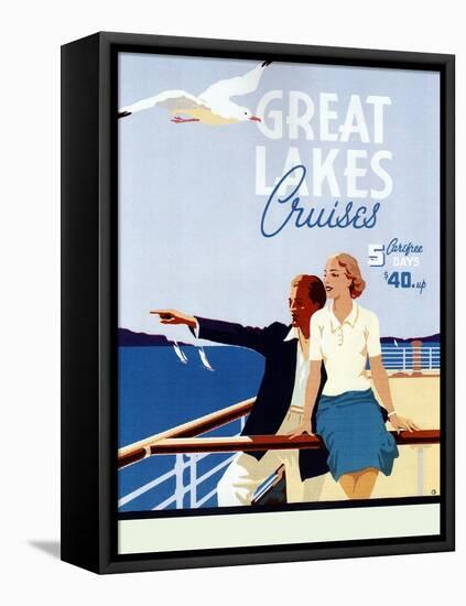 Great Lakes Cruises-null-Framed Stretched Canvas