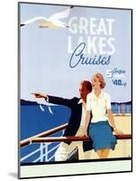 Great Lakes Cruises-null-Mounted Art Print