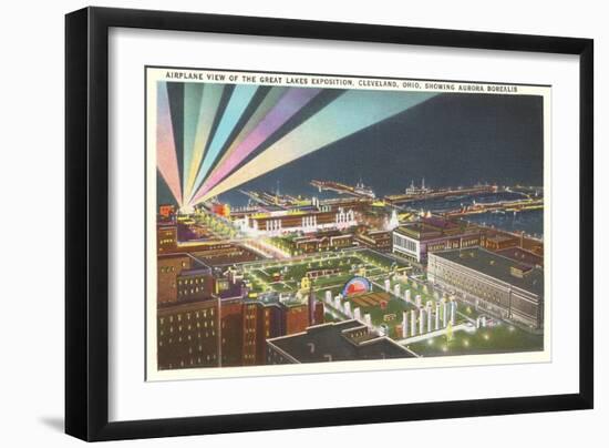 Great Lakes Exposition, Cleveland, Ohio-null-Framed Art Print