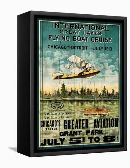 Great Lakes Flying Boats-Kate Ward Thacker-Framed Stretched Canvas