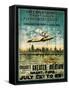 Great Lakes Flying Boats-Kate Ward Thacker-Framed Stretched Canvas