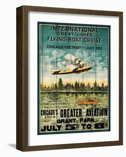 Great Lakes Flying Boats-Kate Ward Thacker-Framed Giclee Print