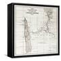 Great Lakes Region Old Map, Eastern Africa-marzolino-Framed Stretched Canvas