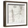 Great Lakes Region Old Map, Eastern Africa-marzolino-Framed Art Print