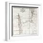 Great Lakes Region Old Map, Eastern Africa-marzolino-Framed Art Print