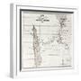 Great Lakes Region Old Map, Eastern Africa-marzolino-Framed Art Print