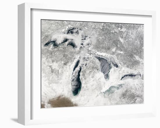 Great Lakes-Stocktrek Images-Framed Photographic Print